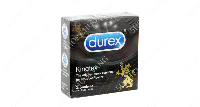 bao cao su size nhỏ Durex Kingtex