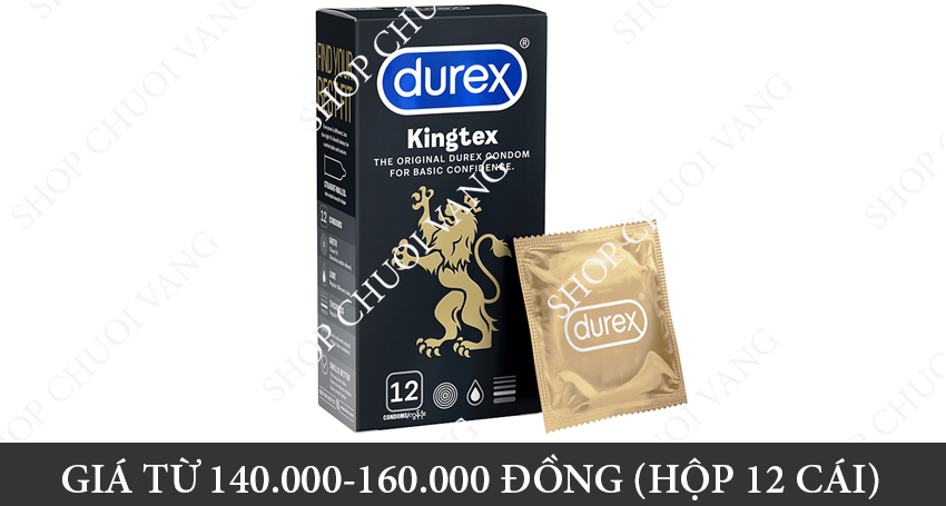 Giá Bao cao su Durex Kingtex
