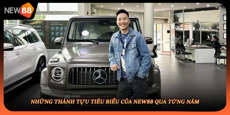 Những thành tựu tiêu biểu của NEW88 qua từng năm