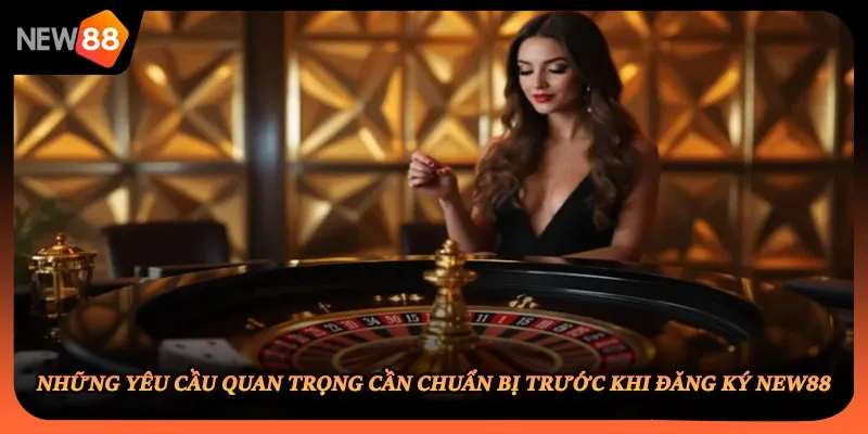 Những yêu cầu quan trọng cần chuẩn bị trước khi đăng ký NEW88